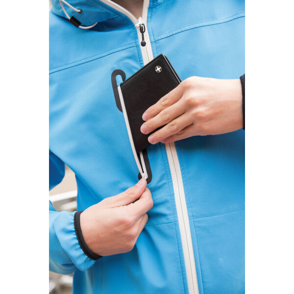 RFID anti-skimming paspoort houder, zwart RFID anti-skimming paspoort houder, zwart