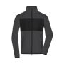 Men's Fleece Jacket dark-melange/black XXL