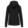 Ecologische damessweater met capuchon en ritssluiting Black XXL Ecologische damessweater met capuchon en ritssluiting Black XXL