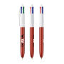 BIC® 4 Colours Glacé with Lanyard 4 Colours Glacé BP LP Red_UP white_RI white