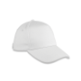 5-panel pet van biologisch katoen White One Size