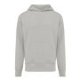 IQONIQ Yoho gerecycled katoen relaxed hoodie, heather grey (L)