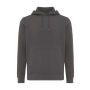 IQONIQ Rila lichtgewicht gerecycled katoen hoodie, antraciet (XXXL)