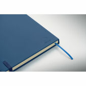 ARCOLOOP - A5 gerecycled PU notitieboek - Blauw