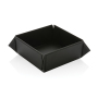 Swiss Peak RCS recycled PU foldable magnetic storage tray, black