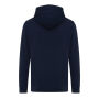 Iqoniq Rila lichtgewicht gerecycled katoen hoodie, donkerblauw (S)