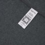 IQONIQ Manuel gerecycled katoen t-shirt ongeverfd, heather anthracite (M)