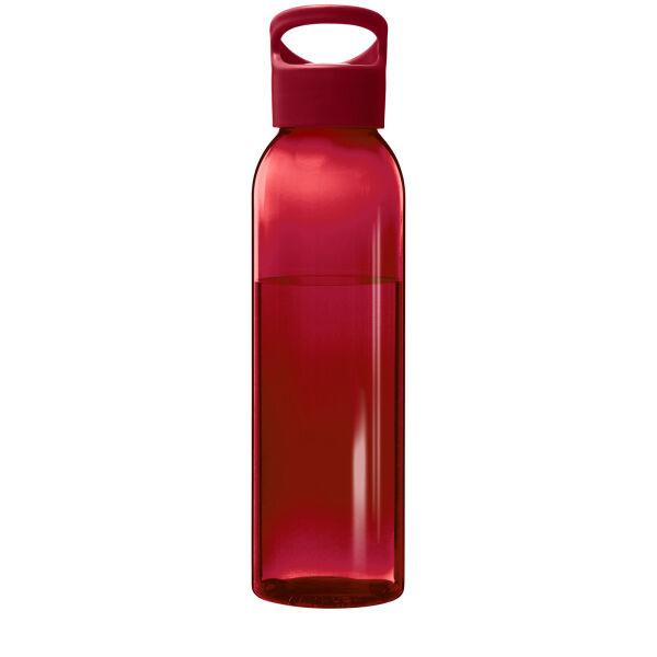 Sky 650 ml recycled plastic water bottle - Red