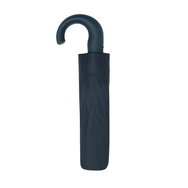 KENTO URBAN 21'' AWARE™ 190T RPET auto open-/sluitparaplu, donkerblauw KENTO URBAN 21'' AWARE™ 190T RPET auto open-/sluitparaplu, donkerblauw