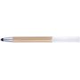 Bamboe 2-in-1 balpen Colette wit
