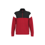 Uniseks trainingsjasje met rits Sporty Red / Black 4XL