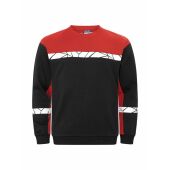 Zwart/rood