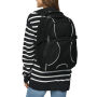 HYPE - Luxe polyester rugzak/ laptoptas zwart