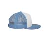 CLASSIC TRUCKER CAP, C.BLUE/WHITE/C.BLUE, One size, FLEXFIT