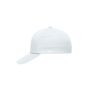 5 Panel Promo Cap Laminated white one size