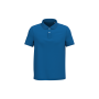 Ecologische herenpolo in piquétricot Sea Blue S