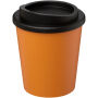 Americano® espresso 250 ml geïsoleerde beker - Oranje/Zwart Americano® espresso 250 ml geïsoleerde beker - Oranje/Zwart