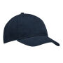 COTTURE - 6-panel baseballpet marineblauw