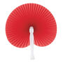 PEACOCK - Opvouwbare waaier rood