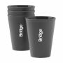 Sugarcane Cup 360 ml drinkbeker - grijs