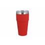 T-ceramic soft touch auto mok 500ml - Rood