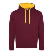 BURGUNDY/GOLD