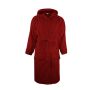 Bathrobe Hooded Burgundy, 2XL/3XL, 420 gr/m²