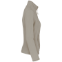 Microfleece met rits dames Beige XL