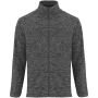 Artic fleece herenjack met volledige rits - Heather zwart - 2XL