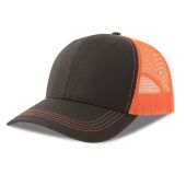 DARK GREY / FLUO ORANGE