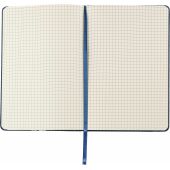 Notitieboek Bradley | Gerecycled PU | A5 | Geruit zwart