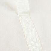 Gerecyclede polycotton (330 gsm) dufflebag Tian blauw