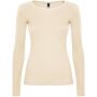 Extreme damesshirt met lange mouwen - Zand - S