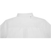 Pollux herenoverhemd met lange mouwen - Wit - 5XL