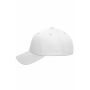 6 Panel Cap Bio Cotton white one size