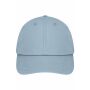 6 Panel Dad Cap Organic Cotton milky blue one size
