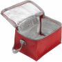 Polyester (420D) koeltas Cleo wit