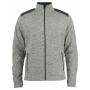 3318 Fleece jacket grey S