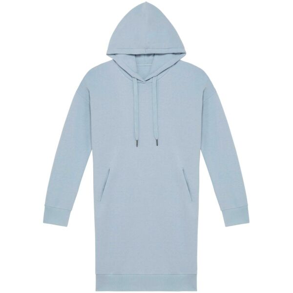 Ecologische sweaterjurk met capuchon