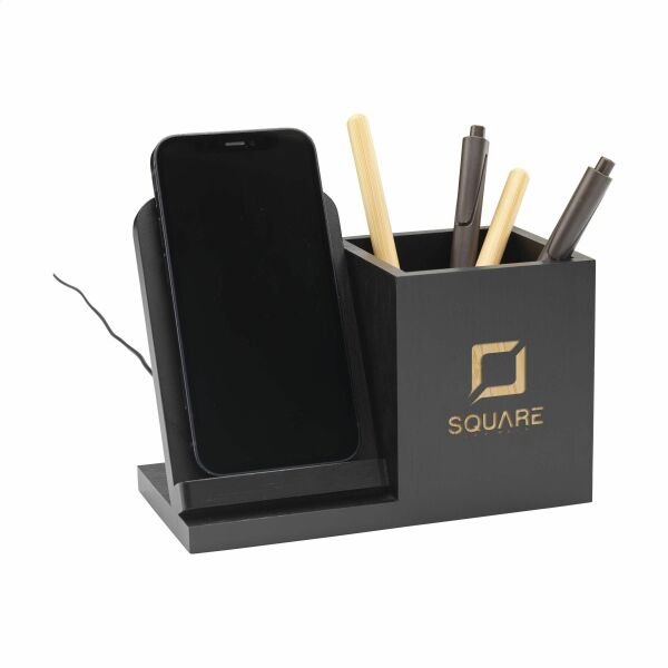 Bamboo Boss 15W Ladestation/Stifthalter - schwarz Bamboo Boss 15W Ladestation/Stifthalter - schwarz