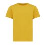Iqoniq Koli kids lichtgewicht gerecycled katoen t-shirt, ochre yellow (1112)