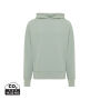 IQONIQ Yoho gerecycled katoen relaxed hoodie, iceberg green (XXS)