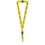 Afneembare polyester keycord met reflecterende draden