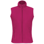 Bodywarmer van microfleece dames Fuchsia XL