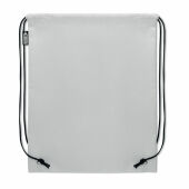 DAFFY RPET - RPET non-woven trekkoordtas - Wit