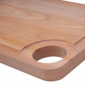 Plank met sapgeul en 'oog' beuken 34x22 cm Plank met sapgeul en 'oog' beuken 34x22 cm