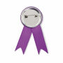 LAZO - Speld met lint - Violet