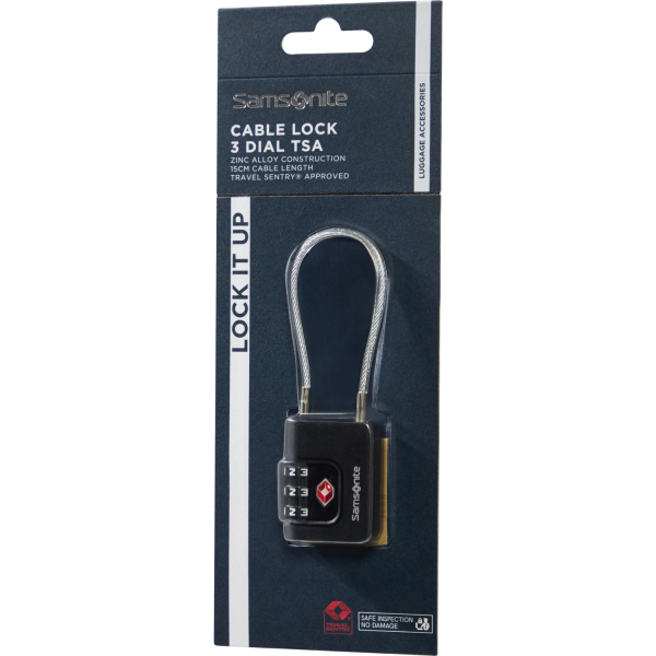 Samsonite Ta Revolution Cablelock 3 Dial Tsa Samsonite Ta Revolution Cablelock 3 Dial Tsa