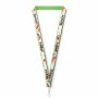 Polyester keycord met gesublimeerde satijnen overlay