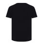 IQONIQ Yala dames lichtgewicht gerecycled katoen t-shirt, zwart (L)